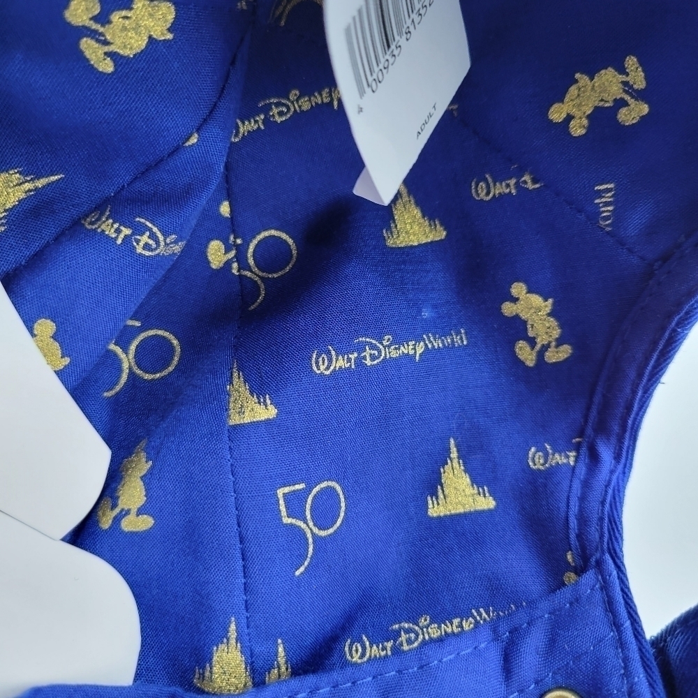 Disney World 50th Anniversary Baseball Cap - Picture 6 of 9